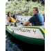 Човен надувний Intex Seahawk 4 351 x 145 x 48 см, зелений
