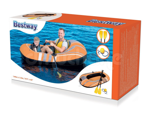 Човен Hydro-Force Set 188 x 98 см весла + віджим Bestway 61062 Човен Hydro-Force Set 188 x 98 см весла + віджим Bestway 61062
