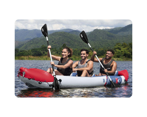 Каяк надувний Bestway 65132 Hydro-Force Rapid X3 381 х 100 см Каяк надувний Bestway 65132 Hydro-Force Rapid X3 381 х 100 см