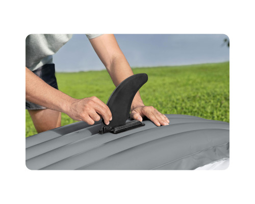 Каяк надувний Bestway 65132 Hydro-Force Rapid X3 381 х 100 см Каяк надувний Bestway 65132 Hydro-Force Rapid X3 381 х 100 см