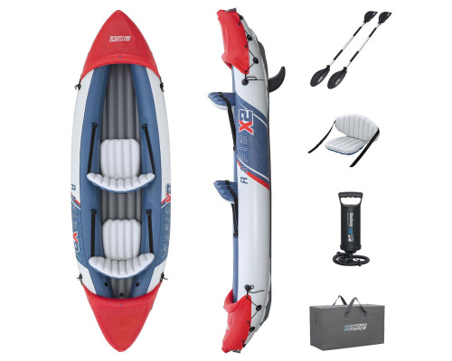 Надувна байдарка Bestway 65077 Lite Rapid X2 321 x 88 см