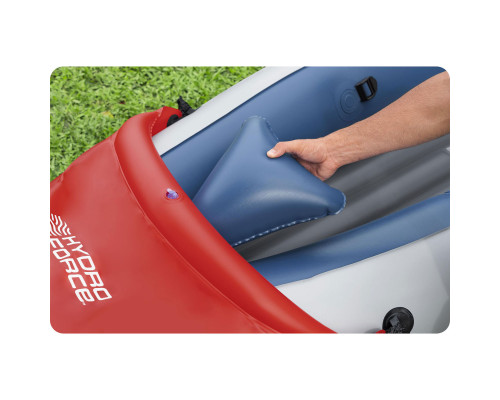 Надувна байдарка Bestway 65077 Lite Rapid X2 321 x 88 см
