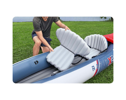 Надувна байдарка Bestway 65077 Lite Rapid X2 321 x 88 см
