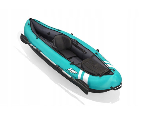 Каяк надувний Bestway Hydro-Force Ventura Elite X1 280 х 86 см, блакитно-чорний