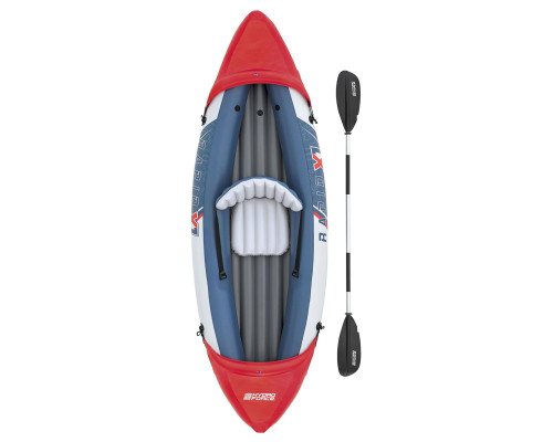 Каяк надувний Bestway Hydro-Force Rapid X1 290 x 91 см, синьо-червоний