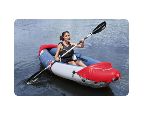 Каяк надувний Bestway Hydro-Force Rapid X1 290 x 91 см, синьо-червоний