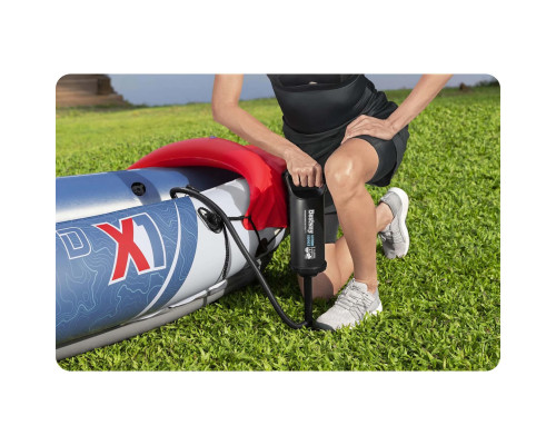 Каяк надувний Bestway Hydro-Force Rapid X1 290 x 91 см, синьо-червоний