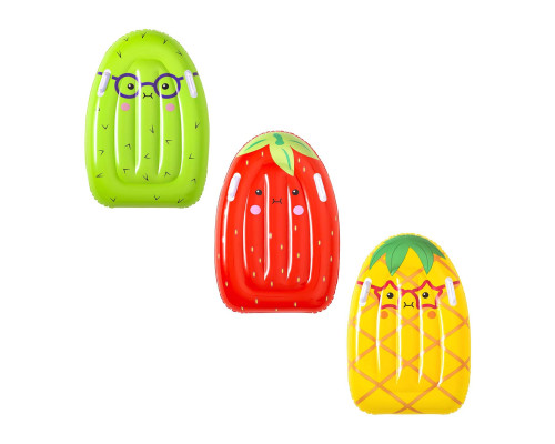 Дошка надувна для плавання Bestway 42049 Ананас, 84 х 56 см