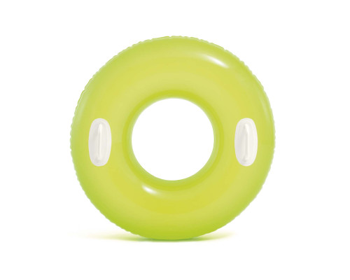 Коло для плавання надувне INTEX 59258 жовте, 76 см