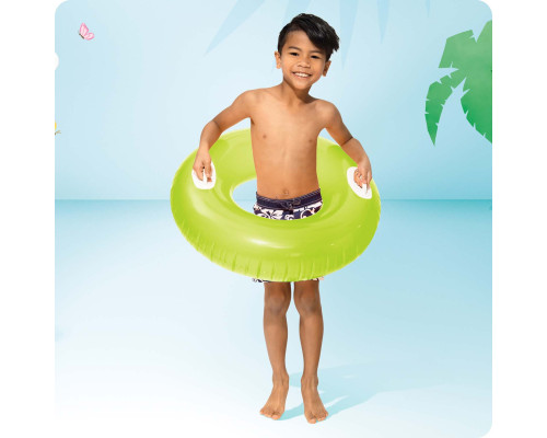 Коло для плавання надувне INTEX 59258 жовте, 76 см