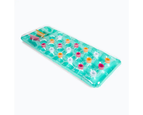 Матрац надувний для плавання Bestway 43014 бірюзовий, 188 x 71 см