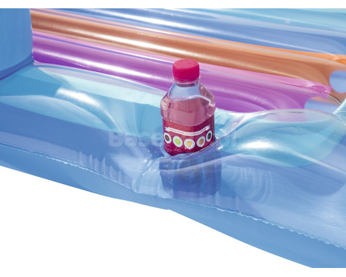 Матрац, шезлонг надувний Bestway 43028 синій, 161 x 84 см