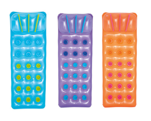 Матрац надувний для плавання Bestway 43015 фіолетовий, 188 x 71 см