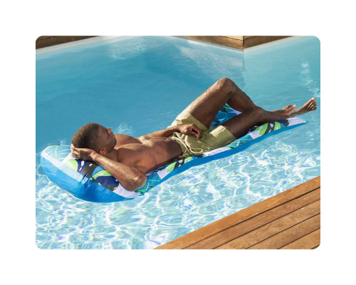 Матрац надувний для плавання Bestway 43731, 183 х 73 см
