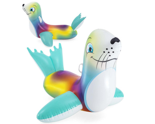 Пліт надувний з ручками Bestway 41479 Тюлень, 157 x 114 см