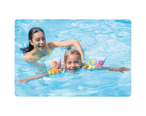 Нарукавники для плавання INTEX 58652 Восьминіг, 23 x 15 см