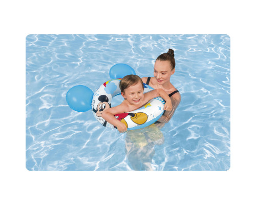 Коло надувне для плавання Bestway 9102K Міккі Маус, 76 см