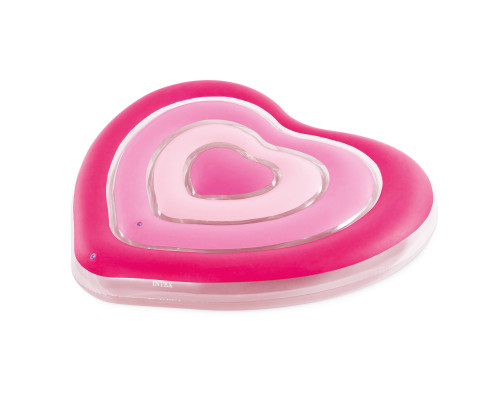 Пліт надувний пляжний INTEX 58727 Серце, 155 x 135 см