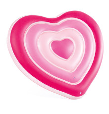 Пліт надувний пляжний INTEX 58727 Серце, 155 x 135 см 