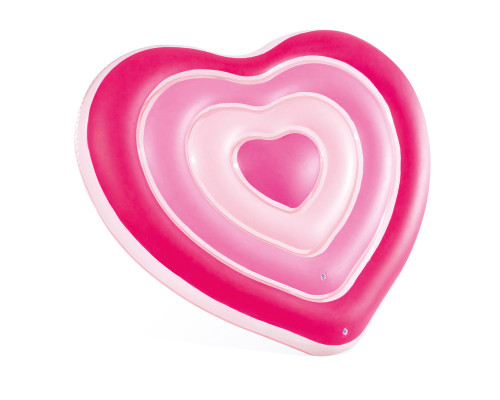 Пліт надувний пляжний INTEX 58727 Серце, 155 x 135 см