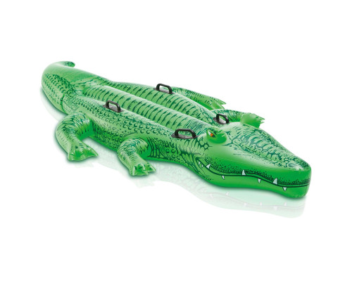 Пліт надувний для басейну INTEX 58562 Крокодил, 203 x 114 см