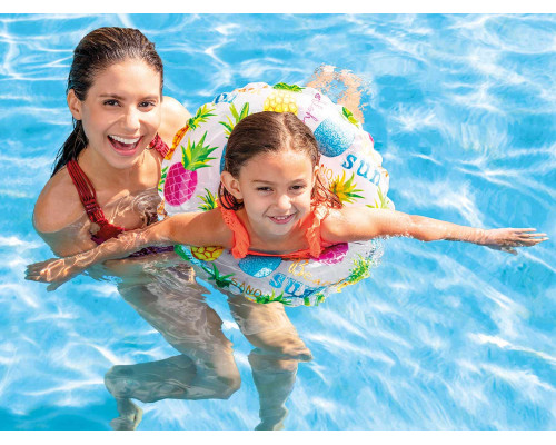 Коло надувне Intex 59230 Ананаси, 51 см