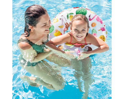 Коло надувне для плавання Intex 59230 Ласощі, 51 см