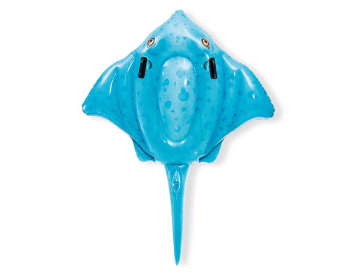 Пліт надувний з ручками INTEX 57576 Скат, 185 x 145 см