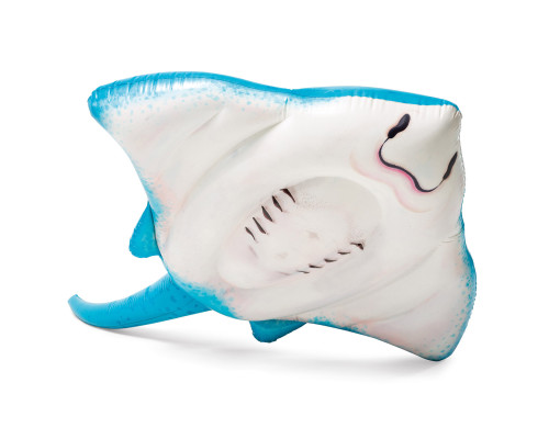 Пліт надувний з ручками INTEX 57576 Скат, 185 x 145 см