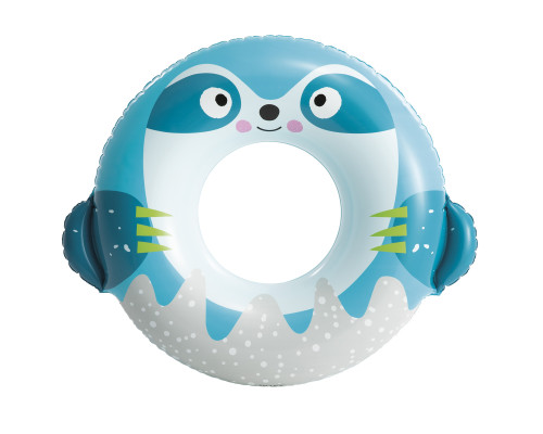 Коло надувне для плавання INTEX 59266 Лінивець, 81 х 76 см