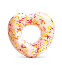 Коло надувне для плавання Intex 56253 Пончик Серце, 94 x 89 x 25 см