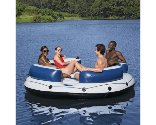 Понтон для плавання BESTWAY Lazy Dayz 4-х місний 239x63,5 см