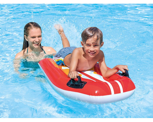 Дошка надувна для плавання INTEX 58165 червона, 112 х 62 см