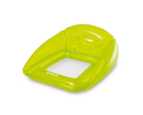 Крісло надувне для плавання INTEX 56802 зелене, 104 х 102 см