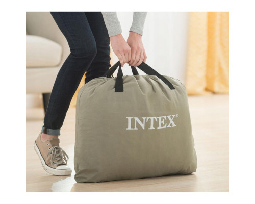 Надувний матрац з вбудованим електричним насосом INTEX 64124 Надувний матрац з вбудованим електричним насосом INTEX 64124