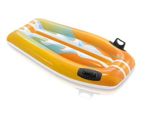 Дошка надувна для плавання INTEX 58165 помаранчева, 112 x 62 см