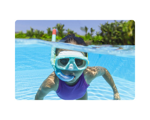 Набір для дайвінгу Bestway бірюзовий 24018