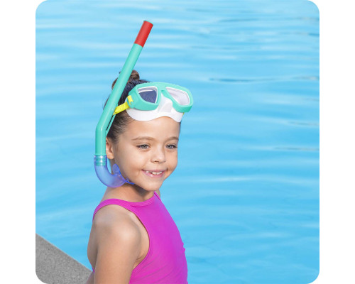 Набір для дайвінгу Bestway бірюзовий 24018