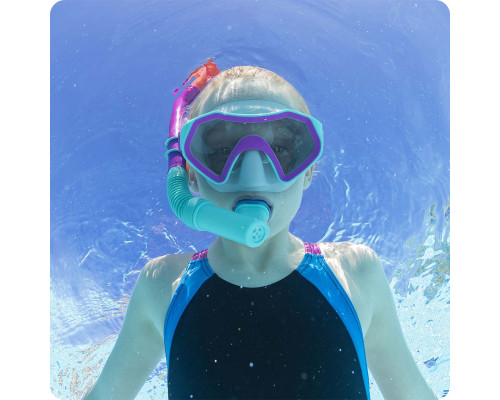 Набір для дайвінгу Bestway фіолетово-бірюзовий 24025