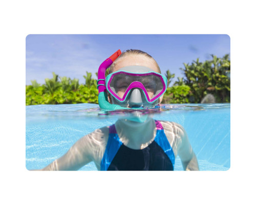 Набір для дайвінгу Bestway фіолетово-бірюзовий 24025