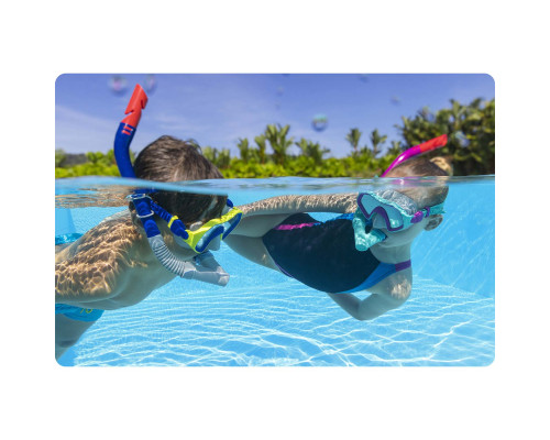 Набір для дайвінгу Bestway фіолетово-бірюзовий 24025