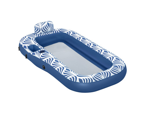 Матрац надувний з навісом Bestway 43732, 198 х 112 см