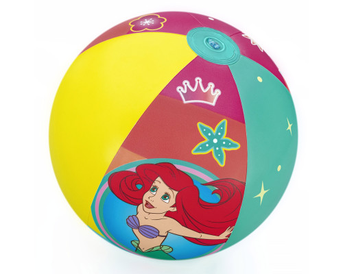 М'яч надувний пляжний Bestway 91042 Принцеси Дісней, 51 см