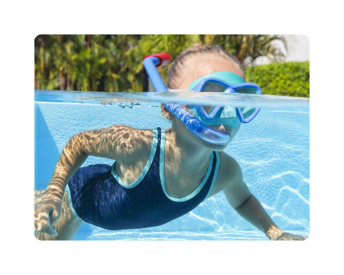 Набір для дайвінгу Bestway синій 24023