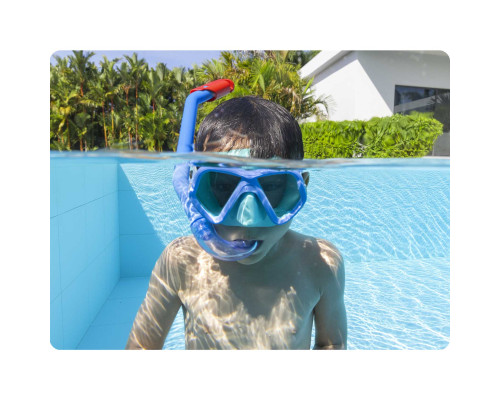 Набір для дайвінгу Bestway синій 24023