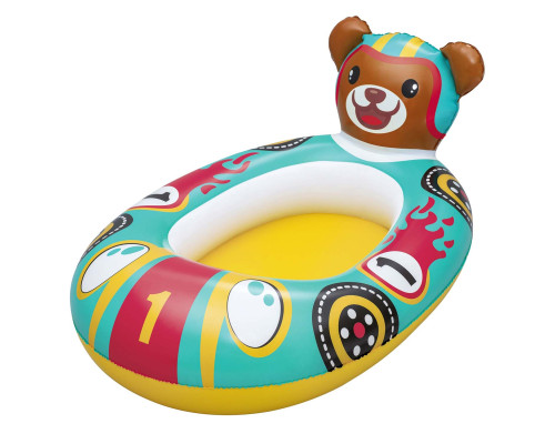 Пліт надувний для плавання Bestway 34170 Ведмедик, 109 х 69 см