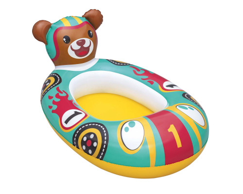 Пліт надувний для плавання Bestway 34170 Ведмедик, 109 х 69 см