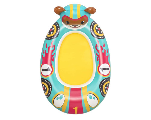 Пліт надувний для плавання Bestway 34170 Ведмедик, 109 х 69 см