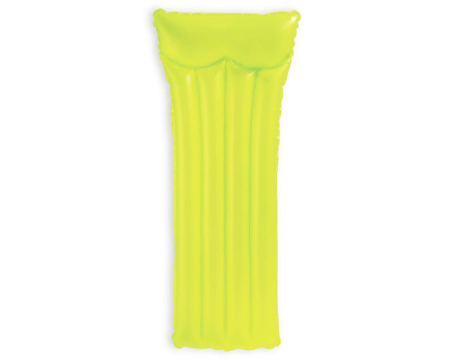 Матрац надувний для плавання Intex 59717 жовтий, 183 х 69 см