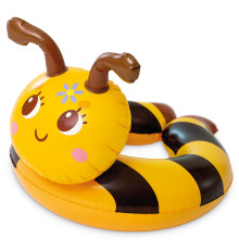 Коло надувне відкрите INTEX 59220 Бджілка, 58 ​​х 55 см